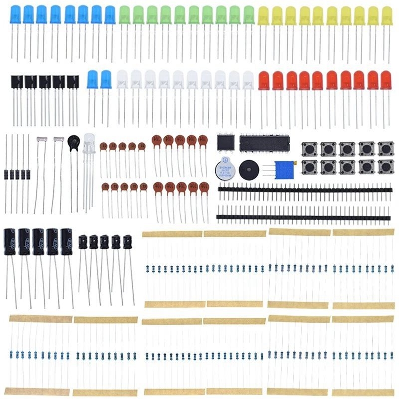 Diy Electronics Starter Kit - B29C - Zestaw podstawowy komponentów elektronicznych