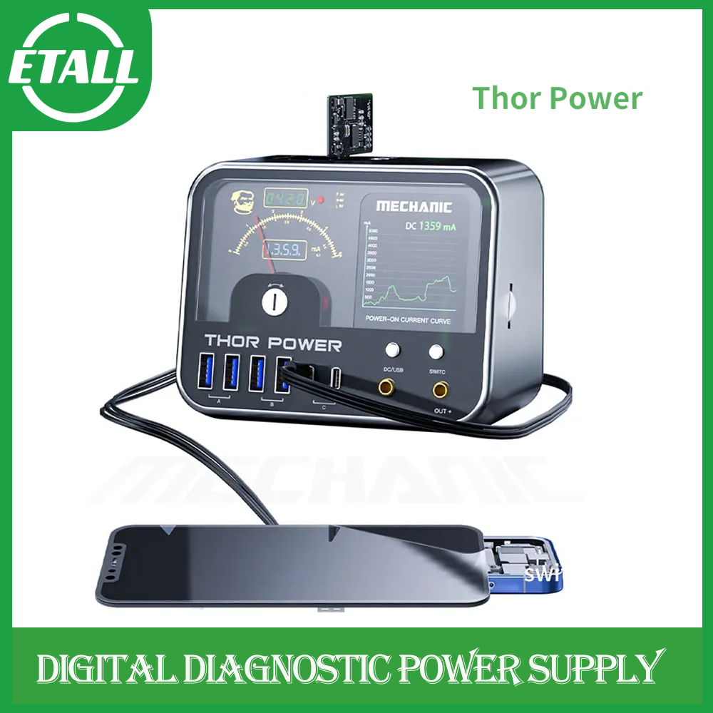 Dc Power Supply Variable - Zasilacz laboratoryjny MECHANIC Thor Power, regulowany,