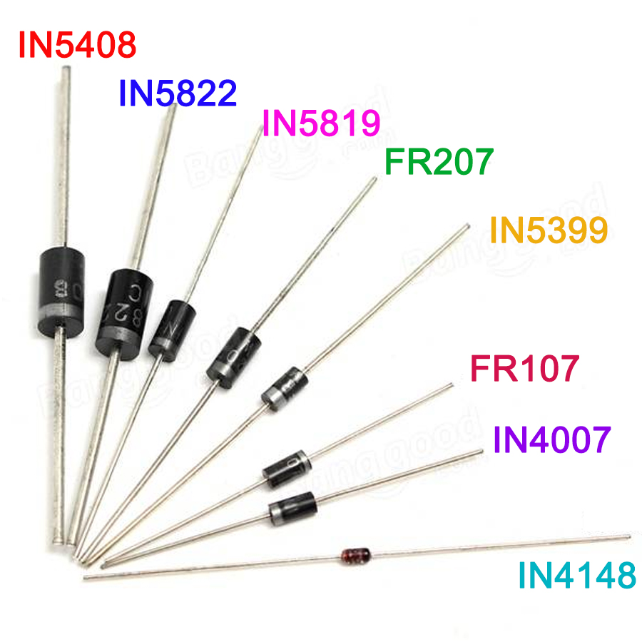 Diy Motorcycle Electronics - 100 sztuk/partia zestaw diod prostowniczych 1N4148