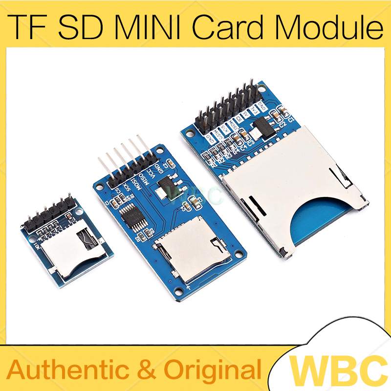 Sd Card Module Spi - Moduł Kart TF, Płytka Rozszerzeń Pamięci