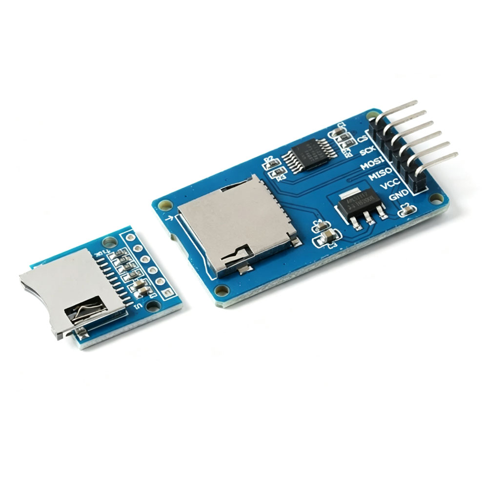 Sd Card Module Spi - 1-5 szt. Moduł rozszerzający pamięć Micro
