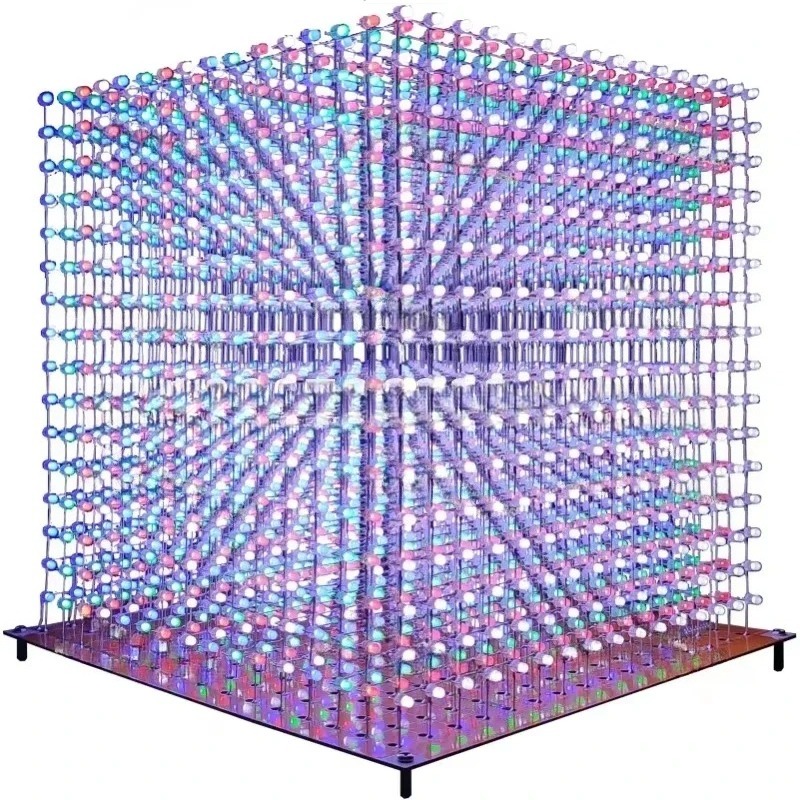 Diy Electronics - 3 Zestaw D16mini Light Cube 16x16x16