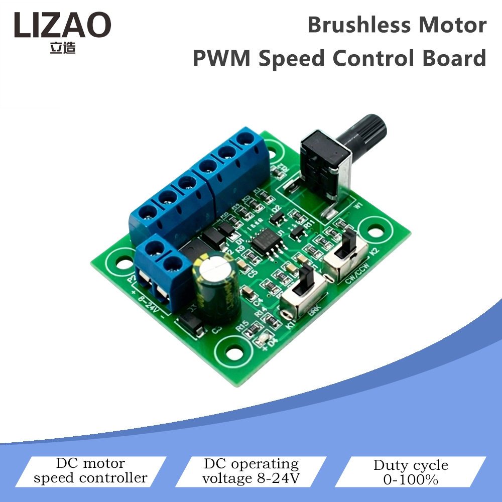 Diy Motorcycle Electronics - Płytka sterująca prędkością silnika bezszczotkowego LIZAO