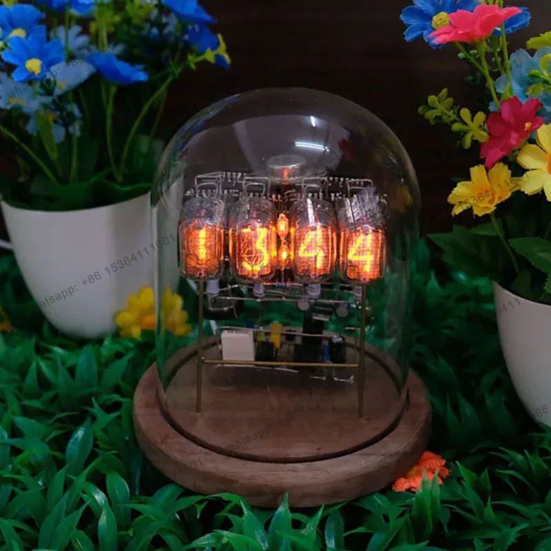 Diy Electronics Desk - Zegar Nixie IN12, lampy elektroluminescencyjne, radziecki