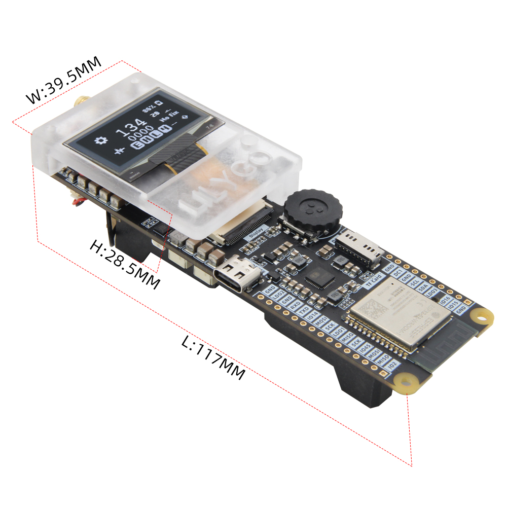 Esp32 Wifi Bluetooth - T-TWR Plus OpenEdition ESP32-S3 Zintegrowana Płytka