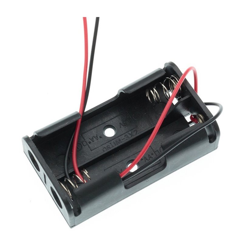 Diy Electronics Power Supply - AAAEL-100 szt. Obudowa na baterie 2AA