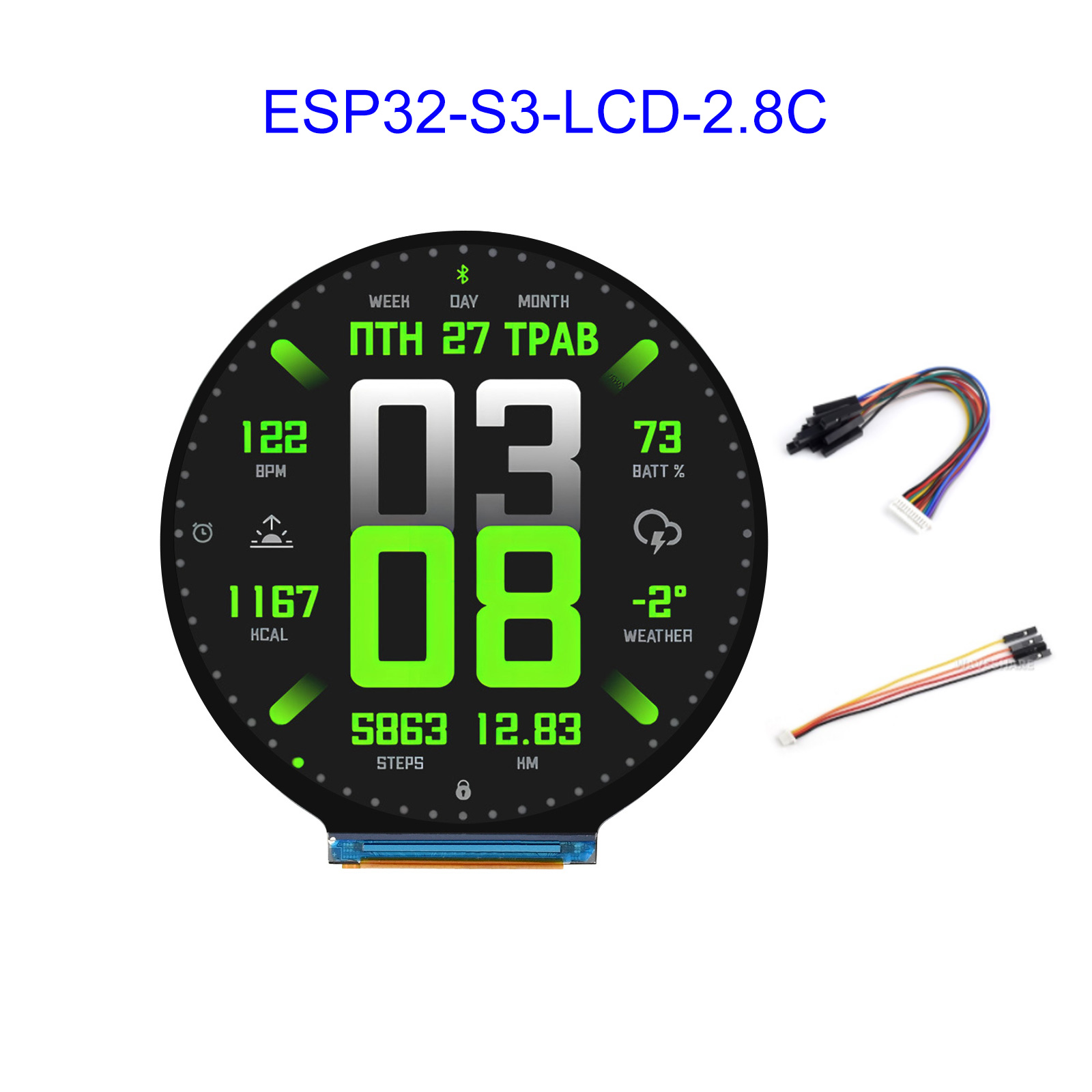 Esp32 Wifi Bluetooth - ESP32 ESP32-S3 2,8-calowa okrągła płytka rozwojowa