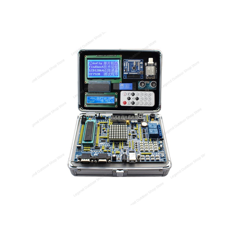 Learn Diy Electronics - Płytka Rozwojowa LY-51S 51MCU, Zestaw do