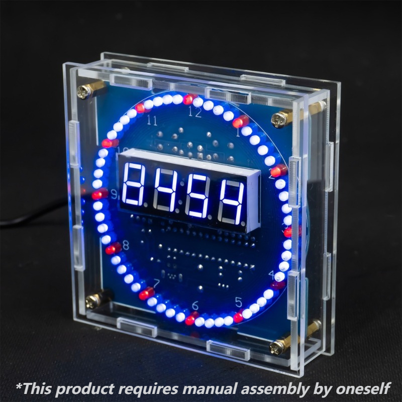 Diy Electronics Desk - Zestaw do samodzielnego montażu elektronicznego zegara
