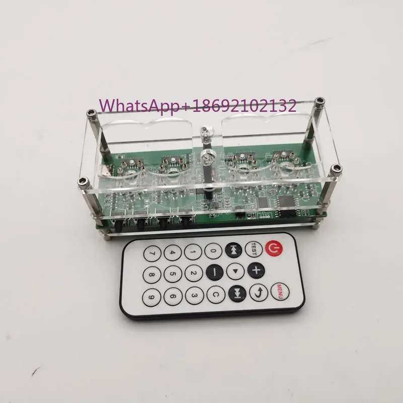 Diy Electronics Desk - Zegar In12 Glow Clock DIY, zegar