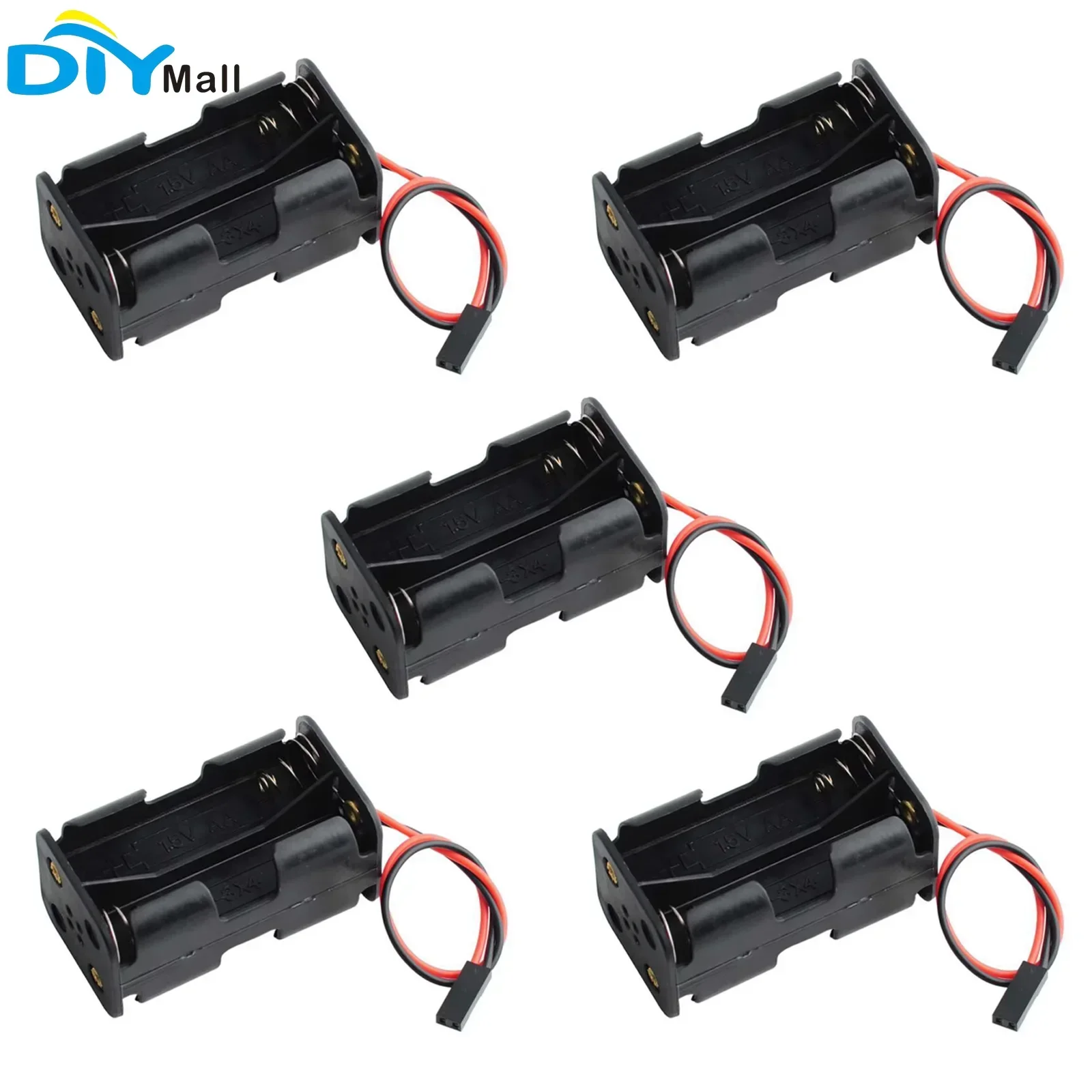Diy Electronics Holder - Obudowa na 5 baterii AA z