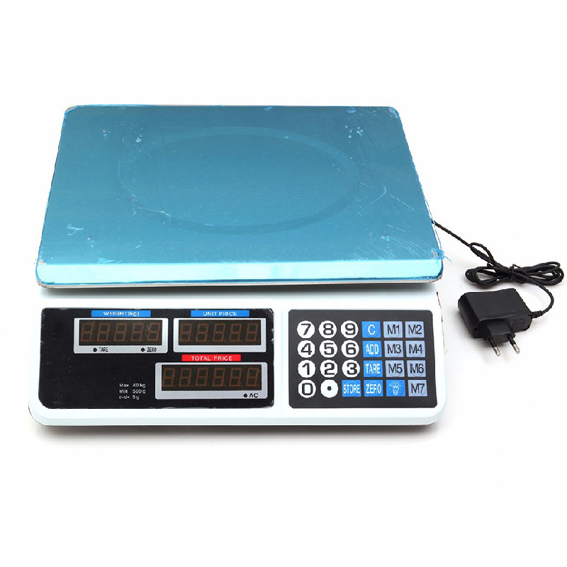 Diy Electronics Stores - Elektroniczna waga ze stali nierdzewnej 30KG,