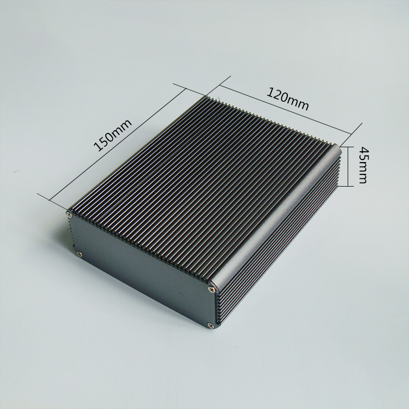 Diy Enclosure For Electronics - 120*45 aluminiowa obudowa obudowa z radiatorem