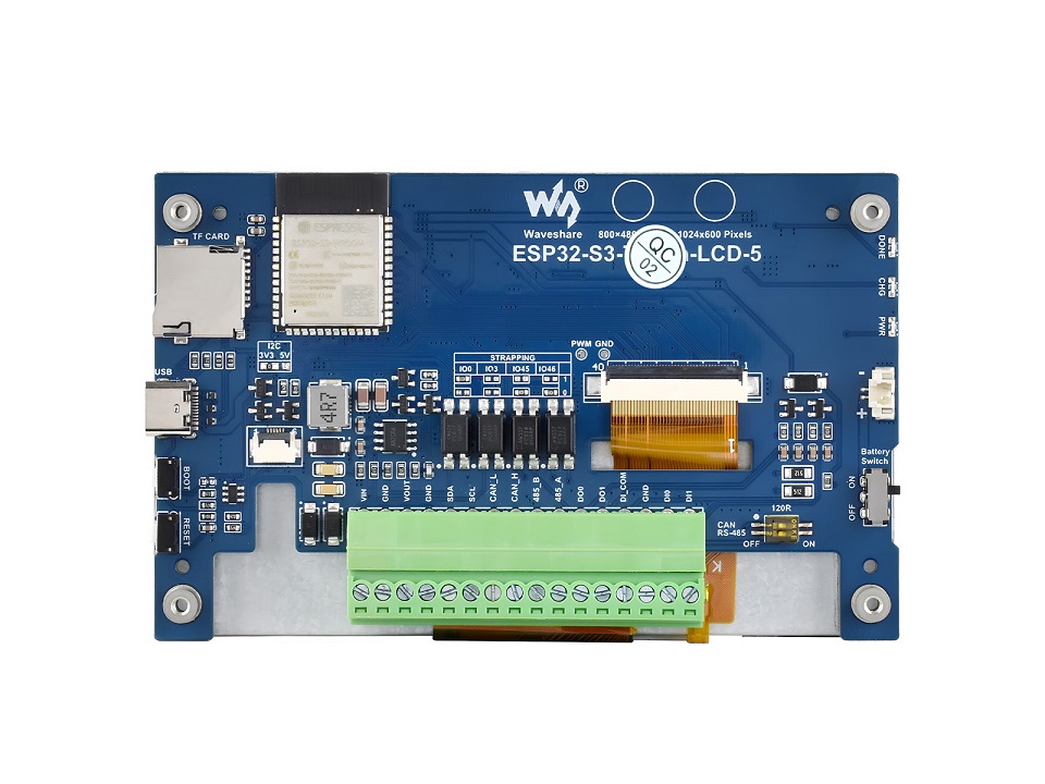 ESP32-S3-LCD-5, bez funkcji do – Esp32 Wifi Bluetooth recenzja i cena