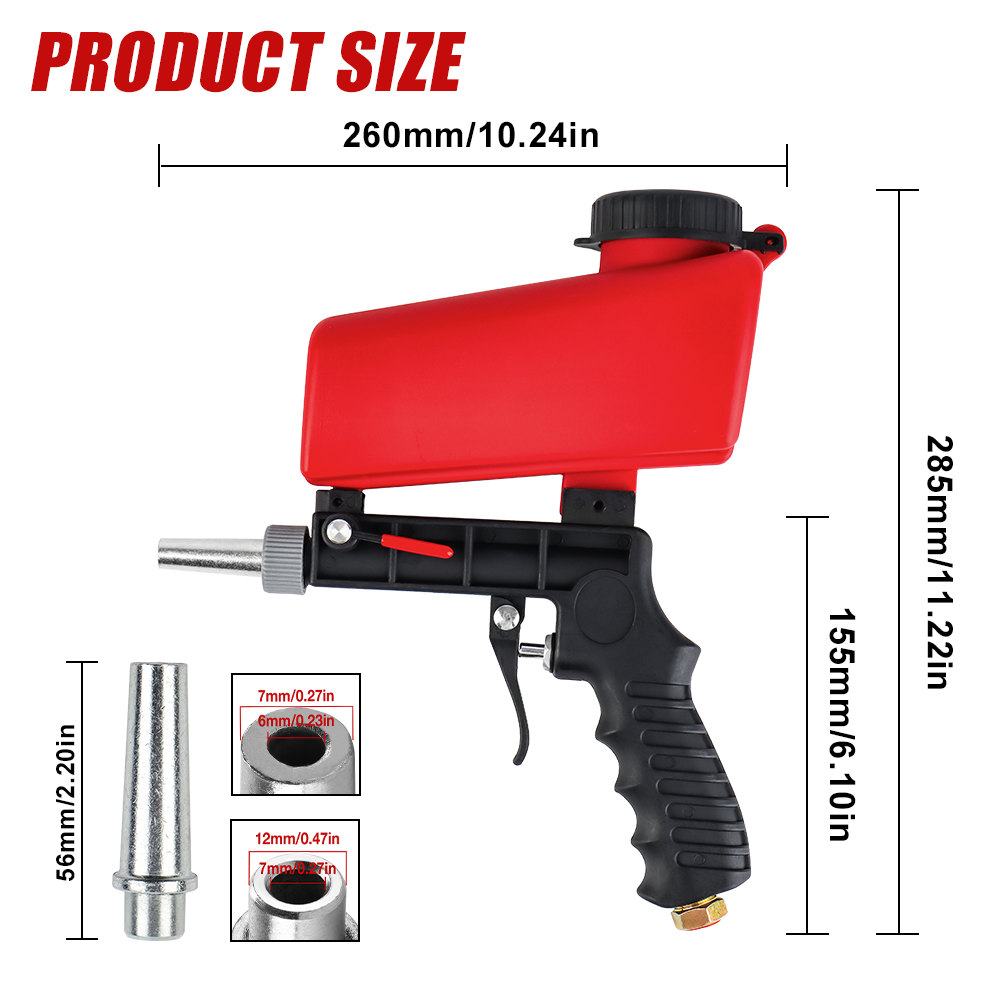 Pistolet do piaskowania grawit – Diy Electronics Power Supply recenzja i cena