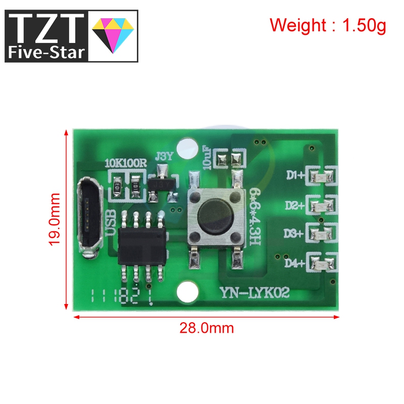 1/5 sztuk latarka płyta sterow – Diy Electronics Desk recenzja i cena