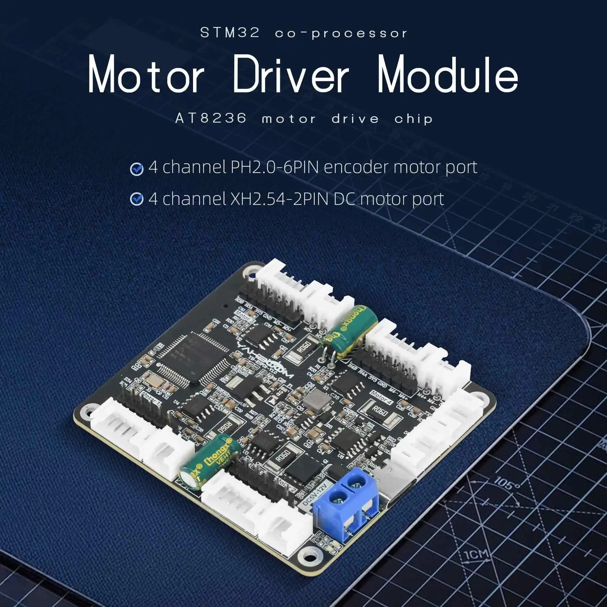 Moduł sterownika silników Yahb – Diy Electronics recenzja i cena