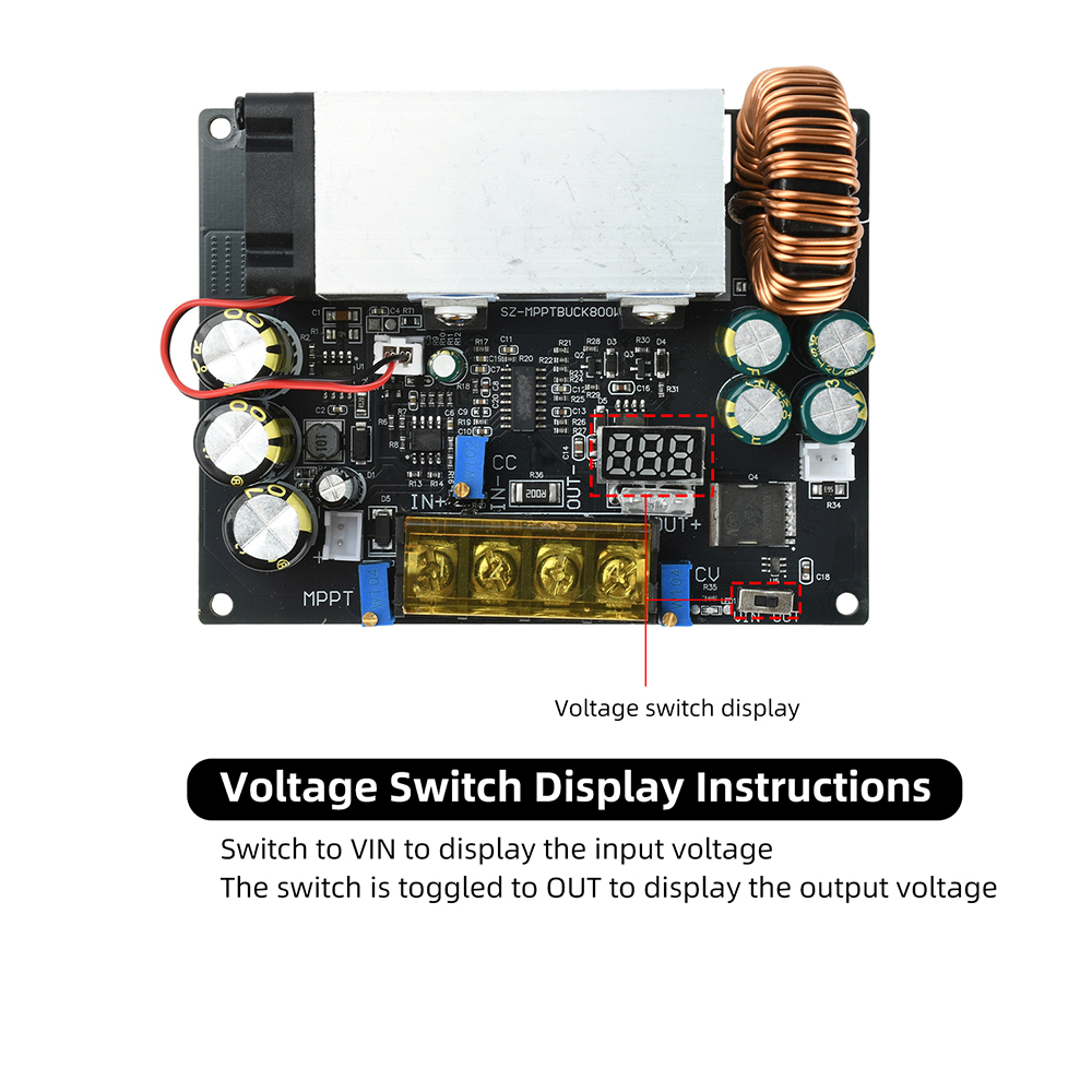 Moduł zasilania solarnego MPPT – Dc Power Supply Variable recenzja i cena