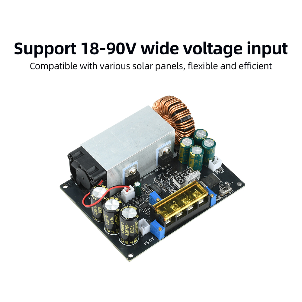 Moduł zasilania solarnego MPPT – Dc Power Supply Variable recenzja i cena