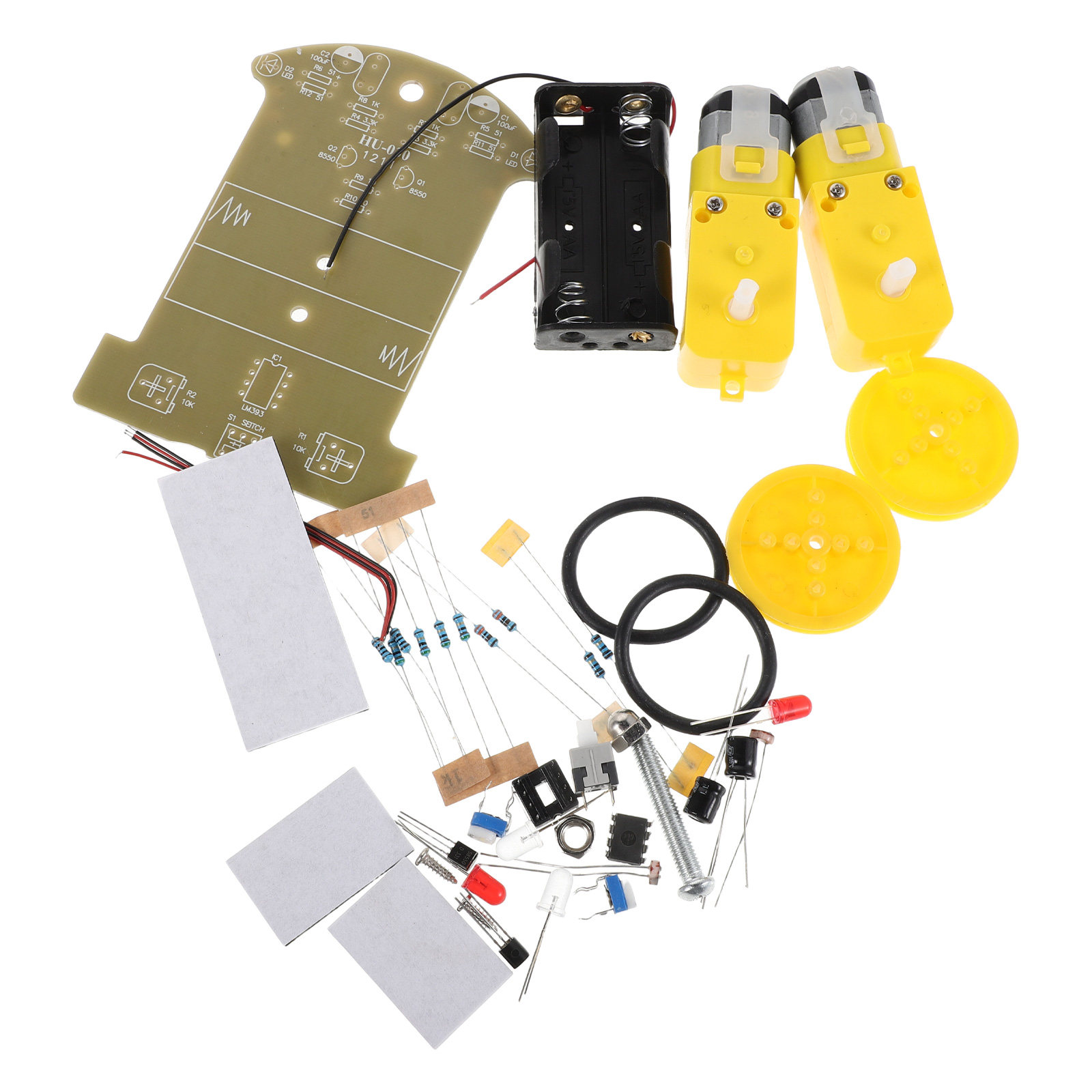 Zestaw robota śledzącego linię – Learn Diy Electronics recenzja i cena