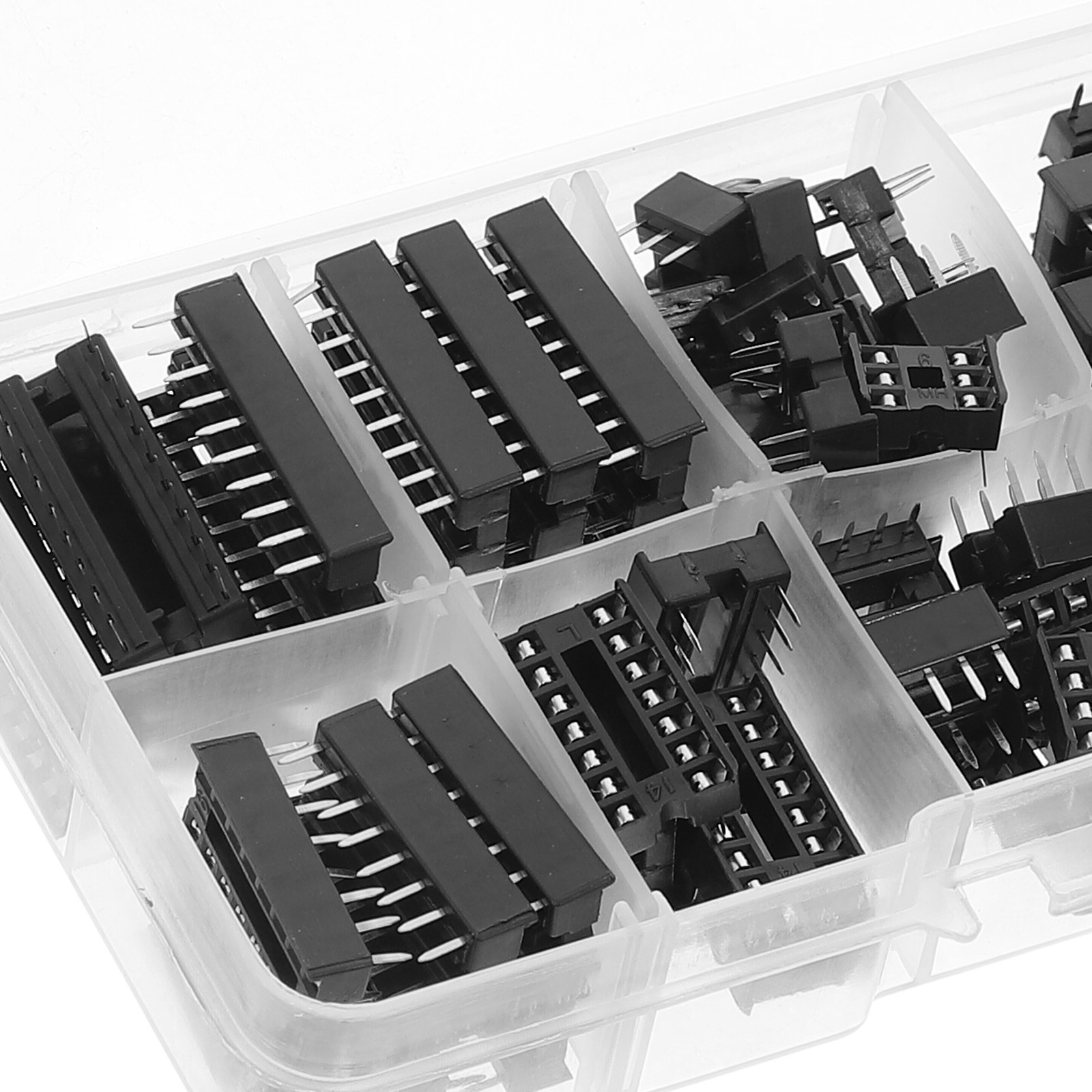 Zestaw gniazd IC DIP 6 8 14 16 – Diy Electronics Holder recenzja i cena