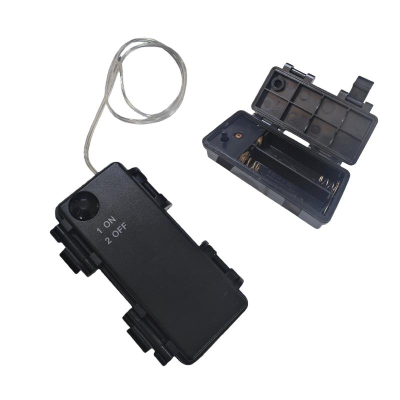 1 szt. 2-komorowy uchwyt na ba – Diy Electronics Holder recenzja i cena