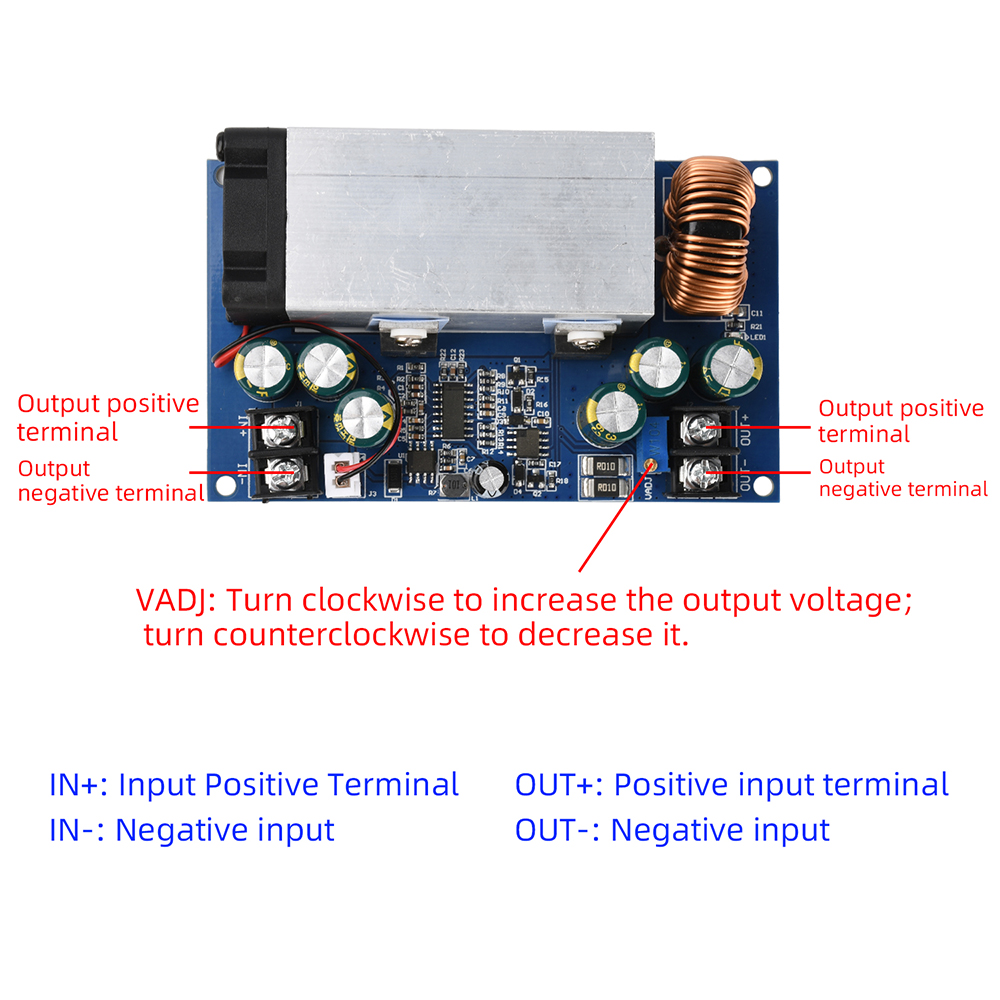 Moduł przetwornicy DC-DC obniż – Diy Electronics Power Supply recenzja i cena