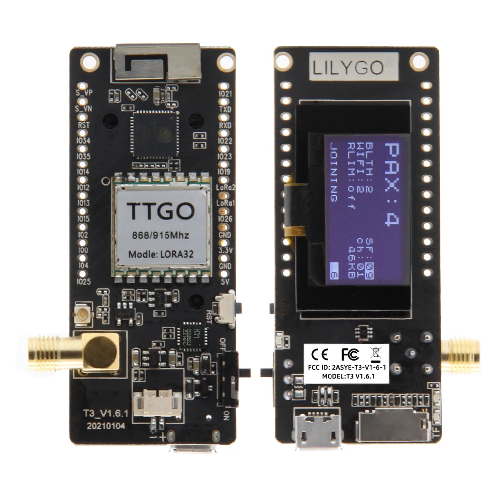 LILYGO ®   TTGO LoRa32 V2.1_1. – Sd Card Module Spi recenzja i cena
