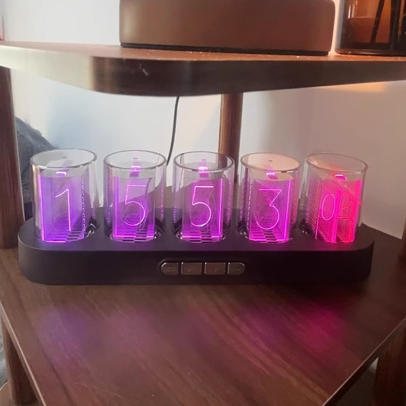 Elektroniczny zegar lampowy DI – Diy Electronics Desk recenzja i cena