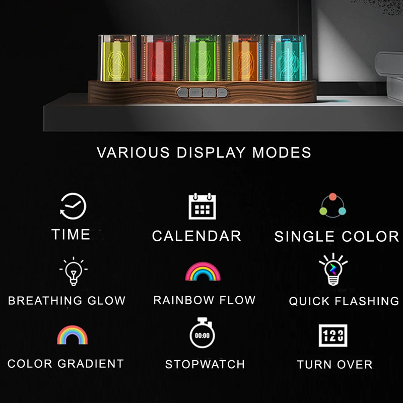 Elektroniczny zegar lampowy DI – Diy Electronics Desk recenzja i cena