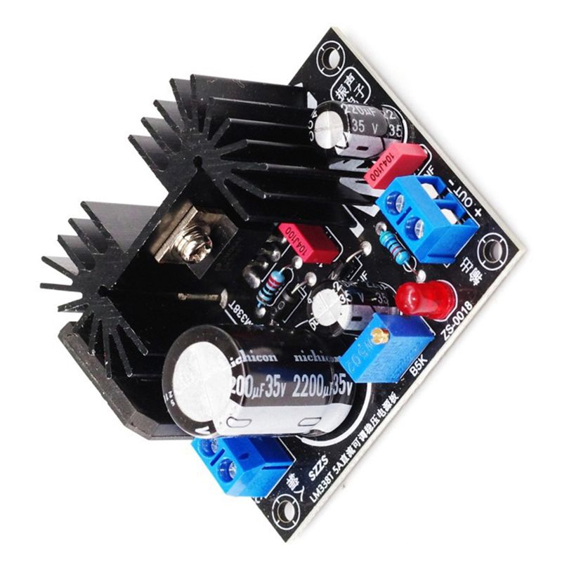 Płytka z regulowanym liniowym  – Diy Electronics Power Supply recenzja i cena
