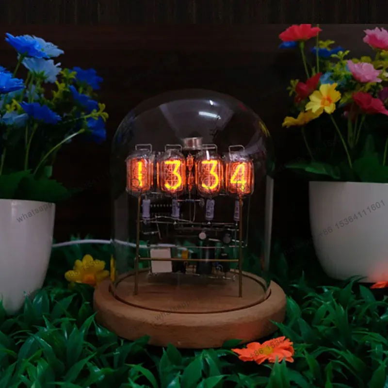 Zegar Nixie IN12, lampy elektr – Diy Electronics Desk recenzja i cena