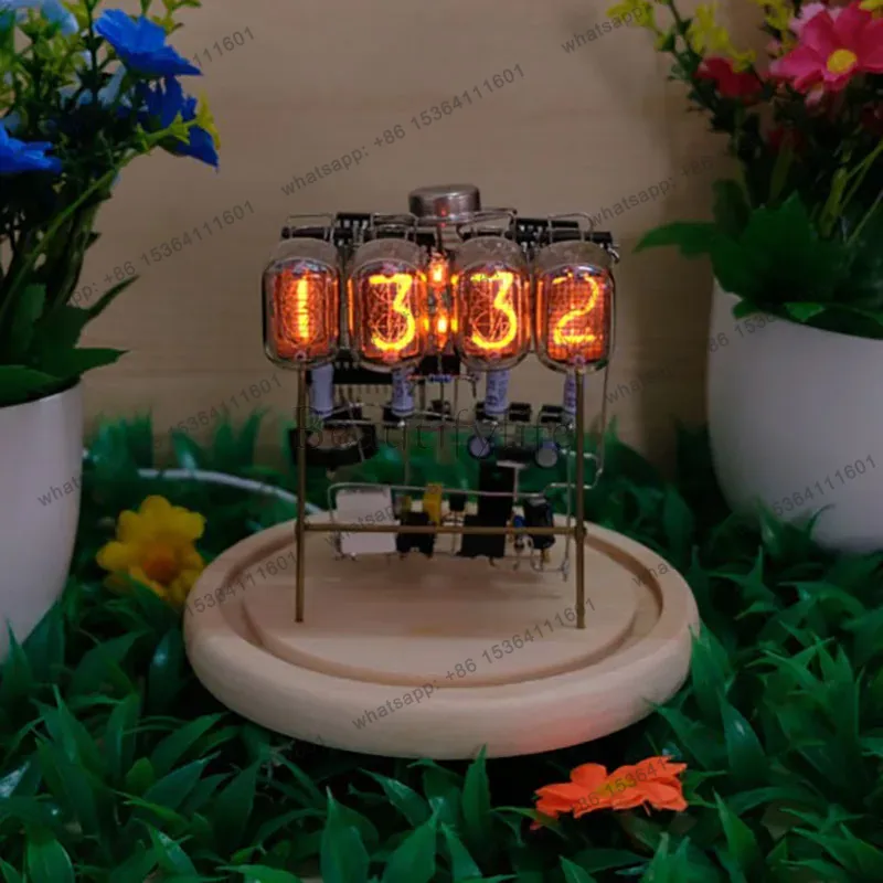 Zegar Nixie IN12, lampy elektr – Diy Electronics Desk recenzja i cena
