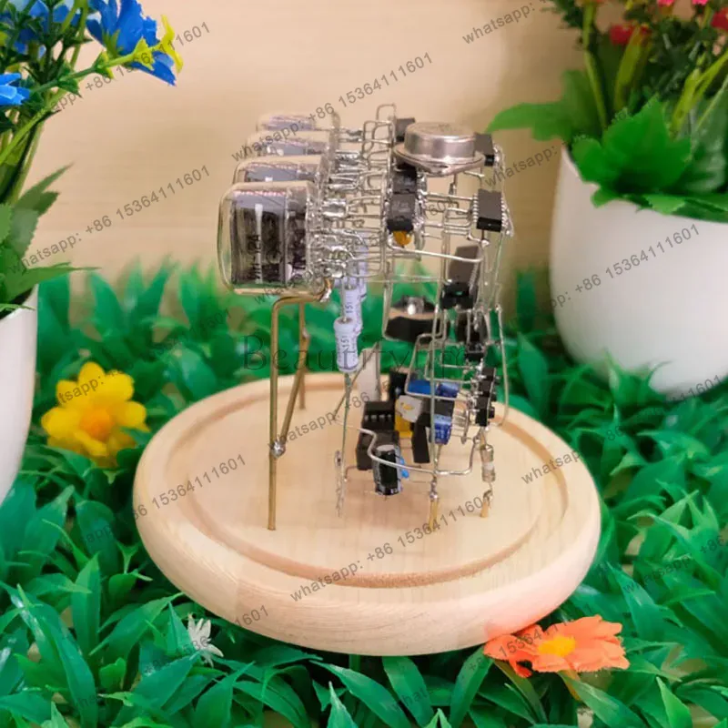 Zegar Nixie IN12, lampy elektr – Diy Electronics Desk recenzja i cena