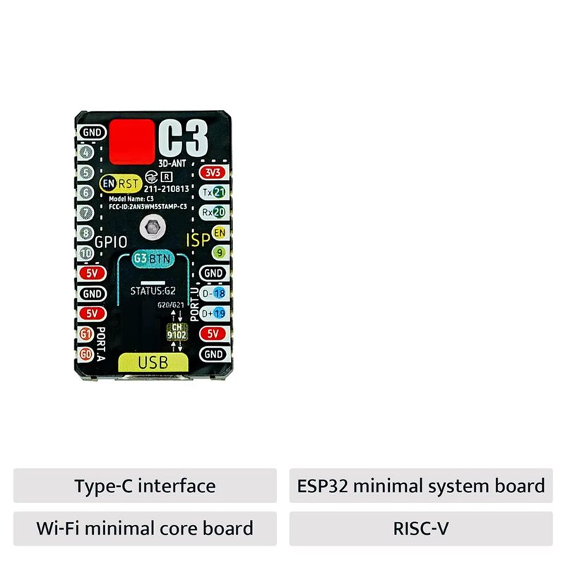 Płytka rozwojowa A99E-ESP32-C3 – Esp32 Wifi Bluetooth recenzja i cena