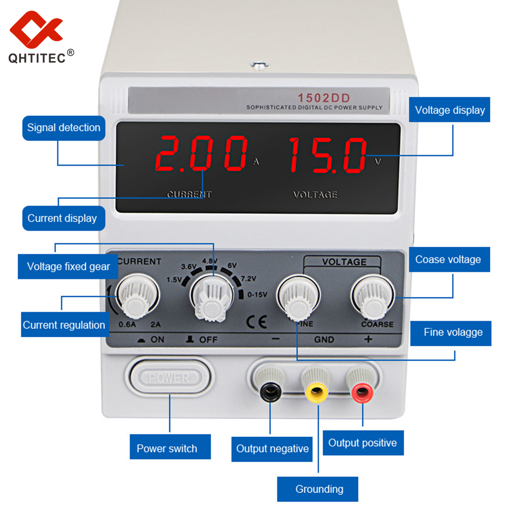 Zasilacz laboratoryjny QHTITEC – Dc Power Supply Variable recenzja i cena