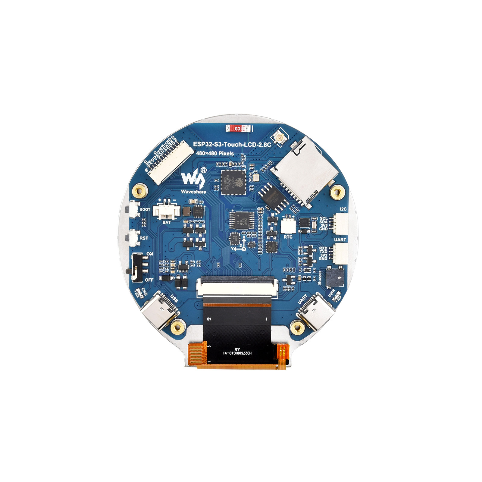 ESP32 ESP32-S3 2,8-calowa okrą – Esp32 Wifi Bluetooth recenzja i cena