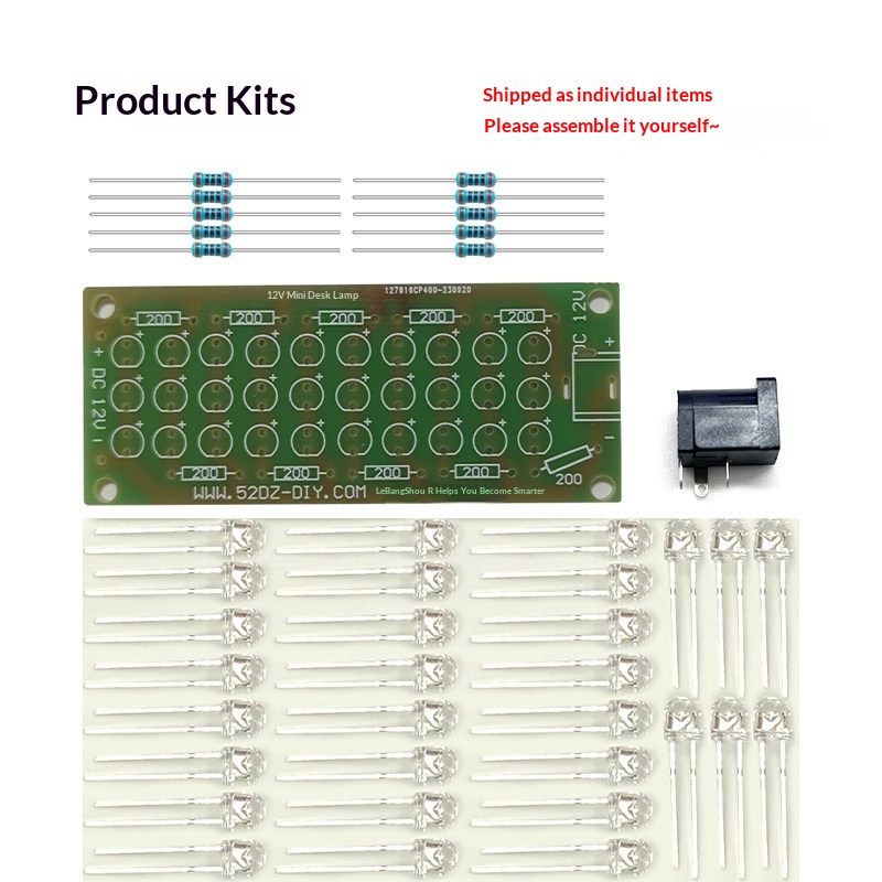 Zestaw DIY lampki biurkowej 12 – Diy Electronics Desk recenzja i cena