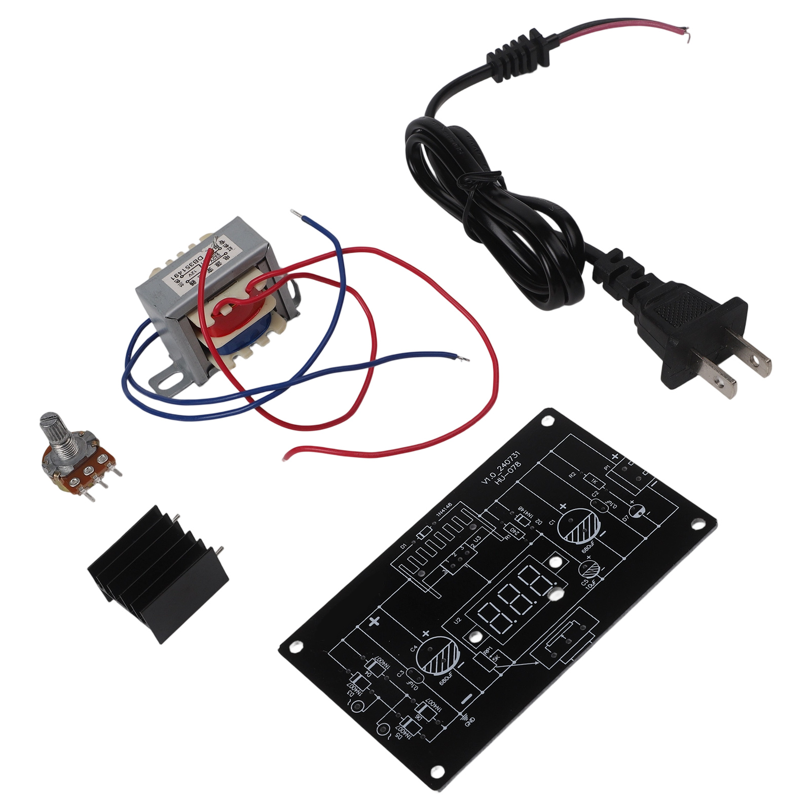 Zestaw DIY modułu zasilacza z  – Learn Diy Electronics recenzja i cena