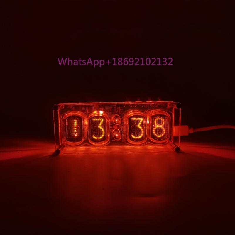 Zegar In12 Glow Clock DIY, zeg – Diy Electronics Desk recenzja i cena