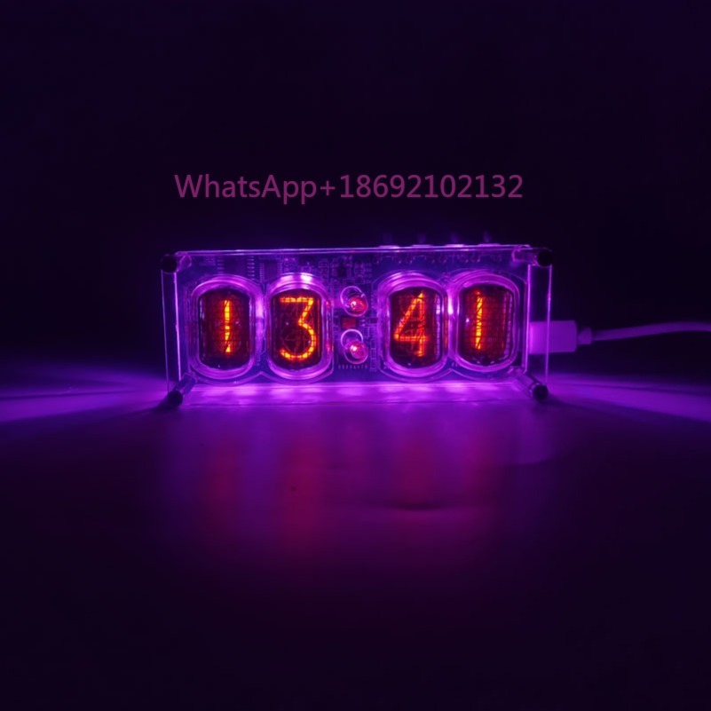 Zegar In12 Glow Clock DIY, zeg – Diy Electronics Desk recenzja i cena