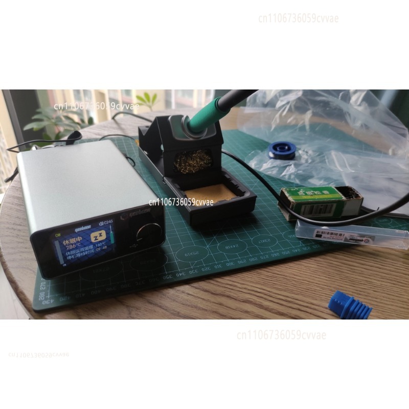 Zestaw stacji lutowniczej TC22 – Learn Diy Electronics recenzja i cena