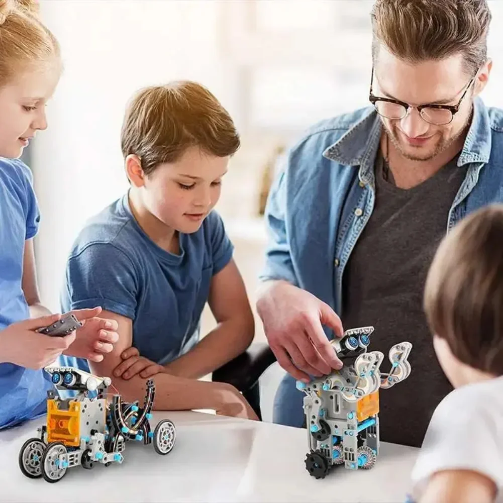 13 w 1 Robot zasilany energią  – Learn Diy Electronics recenzja i cena